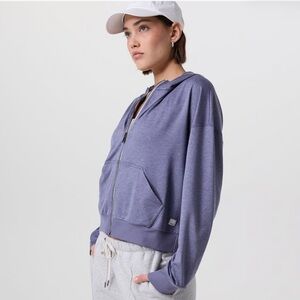 VUORI HALO MODERN FULL ZIP HOODIE SIZE LARGE NWT COSMIC HEATHER